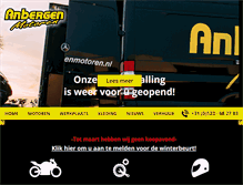 Tablet Screenshot of anbergenmotoren.nl